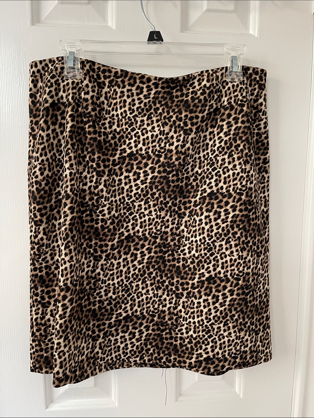 Alfani Leopard Print Mini Skirt in Brown and Black